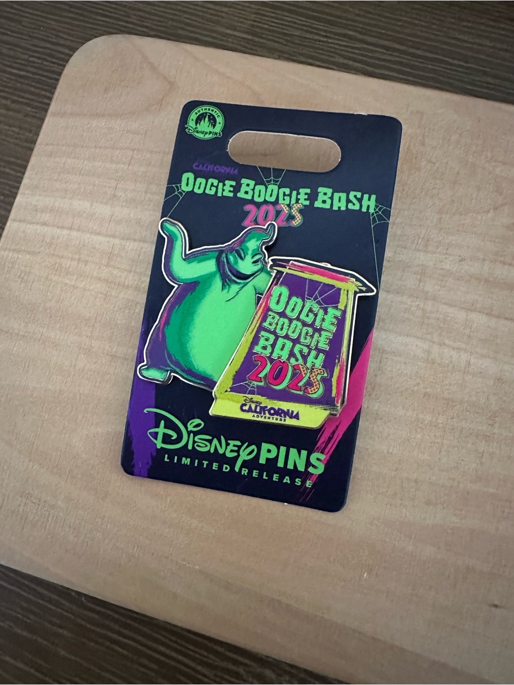 Disney Oogie Boogie Bash 2025 Enamel Pin